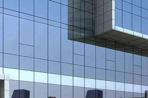 Fully hidden frame glass curtain wall