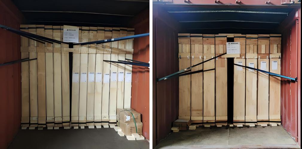 Padel Glass Safety Packing and Loading Padel Glass Safety Packing and Loading