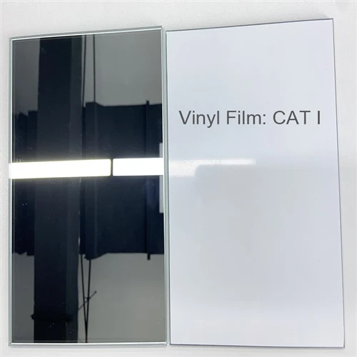Vinil Destekli Güvenlik Aynası