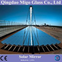 Kule / doğrusal Fresnel düz güneş ayna CSP Heliostat için