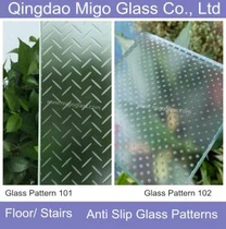 Yürünebilir Cam Döşeme için Asitle Dengelenmiş Kaymayan Bardak