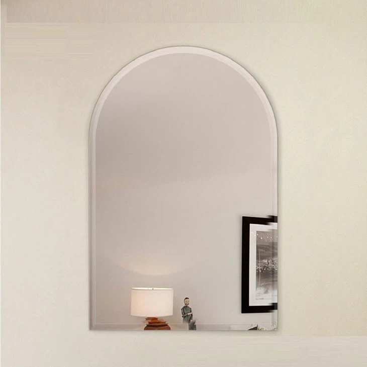 Bathroom Decoration Silver Mirror Glass