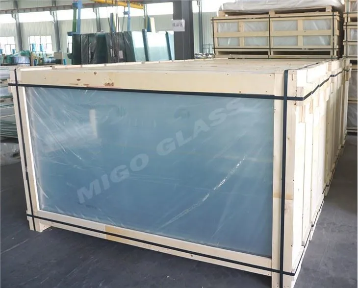 Diffuse glass manufacturing