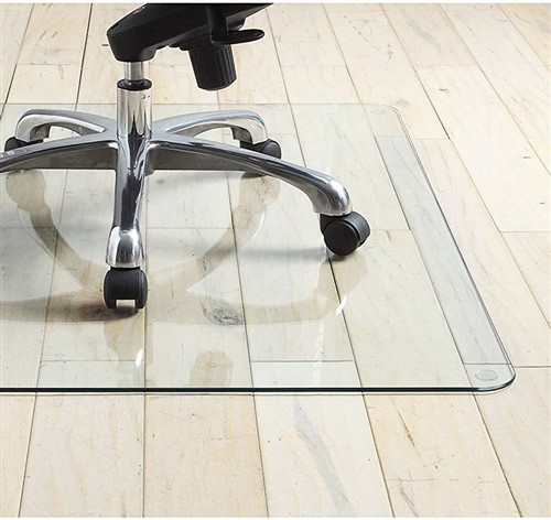 Temperli Cam Sandalye Paspasları